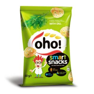 OHO Snacks Dill 50g x 30st godis grossist
