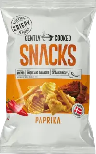 Gently Cooked Snacks Paprika 80g x 12st godis grossist