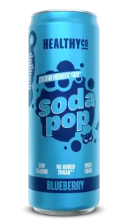 HealthyCo Soda Pop Prebiotic BlueBerry 330ml x 24st godis grossist
