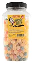 Maxons Stupidly Sour Jar Citrus Mix 3kg