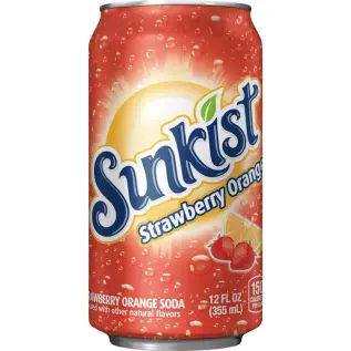 Sunkist Strawberry Orange 355ml x 24st