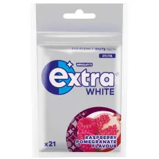 Wrigleys Extra White Raspberry Pomegranate 29g x 30st godis grossist