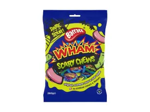 Barratt Wham Scary Chews 260g x 11st