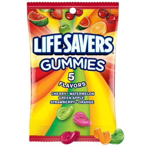 Lifesavers Gummies 5 Flavour 198g x 12st