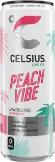 Celsius Peach Vibe 355ml x 24st godis grossist