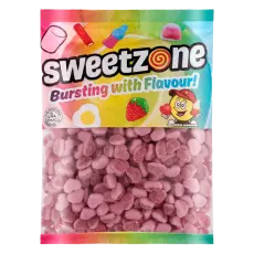 Sweetzone Fizzy Strawberry Hearts 1kg