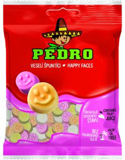 Pedro Happy Faces 80g x 20st godis grossist