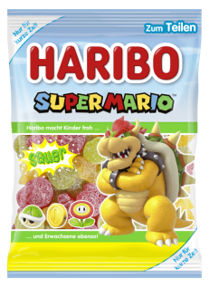 Haribo Super Mario Sour 175g x 34st