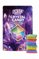 Sweet Gang Crystal Candy 100g x 12st godis grossist
