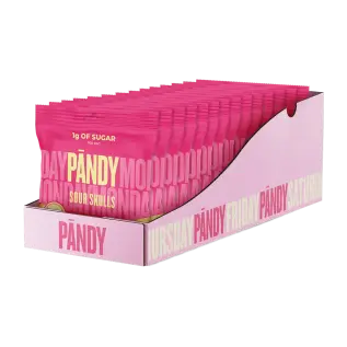 P&auml;ndy Candy Sour Skulls 50g x 14st godis grossist