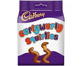 Cadbury Curly Wurly Squirlies Bag 85g x 10st