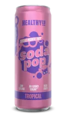 HealthyCo Soda Pop Prebiotic Tropical 330ml x 24st godis grossist