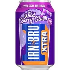 Barr Irn Bru Xtra Wild Berry Slush 330ml x 24st