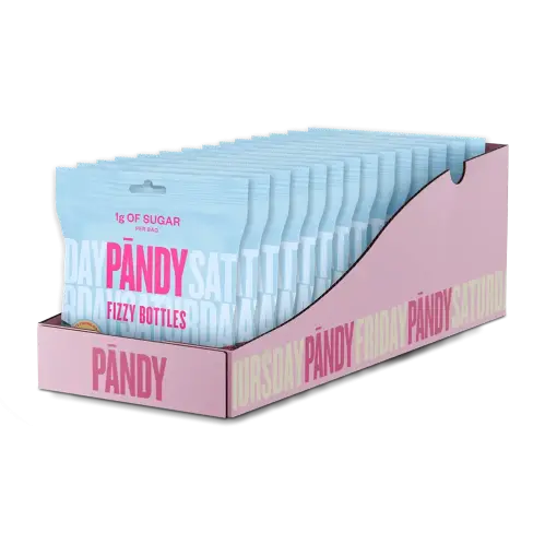 Pändy Candy Fizzy Bottles 50g x 14st