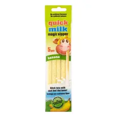 Quick Milk - Banan 5-pack x 20st godis grossist