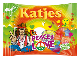 Katjes Peace & Love 175g x 18st godis grossist
