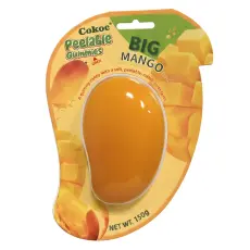 Cokoc Peeling Gummy Big Mango 150g x 12st godis grossist