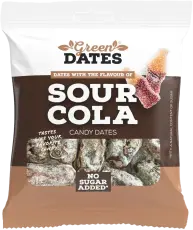Green Dates Dadlar Sour Cola 90g x 16st