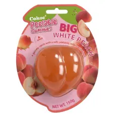Cokoc Peeling Gummy Big Peach 150g x 12st godis grossist