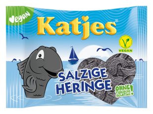 Katjes Salzige Heringe 175g x 20st