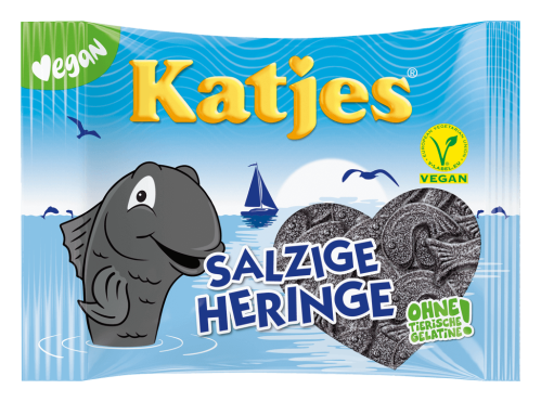 Katjes Salzige Heringe 175g x 20st