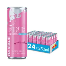 Red Bull Pink Edition Sugar Free Hallonsmak 25cl x 24st godis grossist