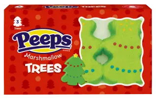 Peeps Christmas Trees 3-pack 42g x 24st