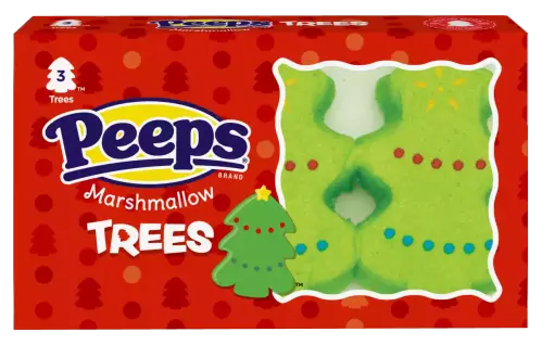 Peeps Christmas Trees 3-pack 42g x 24st