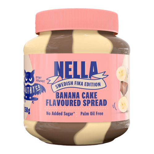 HealthyCo Nella Banana Cake Spread 350g x 12st
