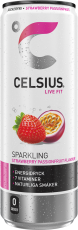 Celsius Strawberry Passionsfruit 355ml x 24st godis grossist