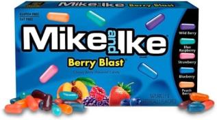 Mike and Ike Berry Blast 120g x 12st godis grossist
