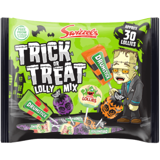Swizzels Matlow Trick Or Treat Lolly Mix 330g x 10st godis grossist