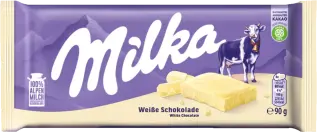 Milka Vit Chokladkaka 90g x 24st godis grossist