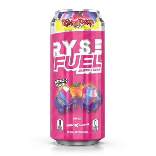 Ryse Fuel Energy Drink - Ring Pop Berry Blast 473ml x 12st