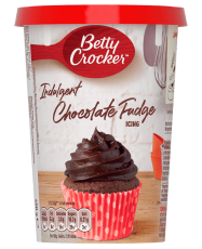 Betty Crocker Indulgent Chocolate Fudge Icing 400g x 6st godis grossist