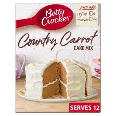 Betty Crocker Country Carrot Cake Mix 425g x 6st godis grossist