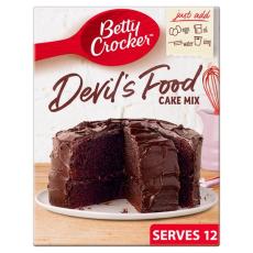 Betty Crocker Devils Food Cake 425g x 6st godis grossist