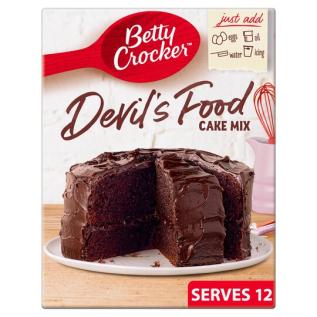 Betty Crocker Devils Food Cake 425g x 6st godis grossist