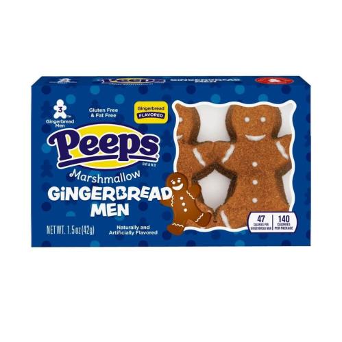 Peeps Gingerbread Men 3-pack 42g x 24st