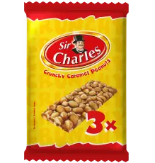 Sir Charles Crunchy Caramel Peanuts bar 114g x 20st