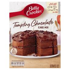Betty Crocker Tempting Chocolate Cake Mix 425g x 6st godis grossist