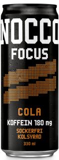 NOCCO Focus Cola 33cl x 24st godis grossist