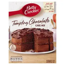 Betty Crocker Tempting Chocolate Cake Mix 425g x 6st godis grossist