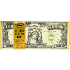 Bartons Million Dollar Creamy Milk Chocolate Bar 57g x 12st