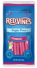 Red Vines Strawberry Sugar Free 142g x 12st godis grossist