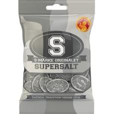 S-M&auml;rke Supersalta 80g x 18st godis grossist