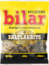 Ahlgrens Bilar Saltlakrits p&aring;se 100g x 42st godis grossist