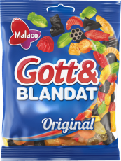 Malaco Gott & Blandat 160g x 36st godis grossist
