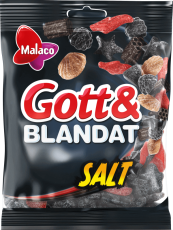Malaco Gott & Blandat Salt 150g x 36st godis grossist