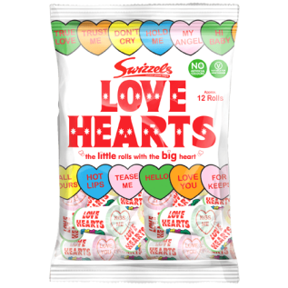 Swizzels Mini Love Hearts 76g x 24st godis grossist